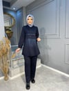 NEVON 920 KAPŞ.TAŞ İŞLEMELİ PANTALONLU TAKIM
