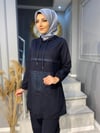 NEVON 920 KAPŞ.TAŞ İŞLEMELİ PANTALONLU TAKIM