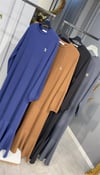 NEVON 948 FİTİLLİ ÖRME TRİKO VALONLU ELBİSE