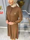 NEVON 949 FİTİLLİ ÖRME TRİKO GİY ÇIK ELBİSE 