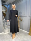 NEVON 949 FİTİLLİ ÖRME TRİKO GİY ÇIK ELBİSE 