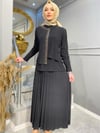 Taş Detaylı Etekli Takım 
