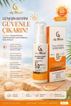 Yüz Güneş Kremi Leke Karşıtı Yüksek Koruyuculu 100 ml Tüm Ciltler Için SPF50+/PA+++