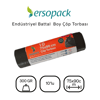 Ersopack Endüstriyel Battal Boy 75x90 cm Çöp Torbası 12 Rulo 10lu