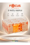 Focus Essence Z Katlı Kağıt Havlu 2 Katlı 200 Yaprak 20x20 cm 12 Paket 2400 Yaprak – 50008662