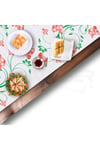 Pratikser Tek Kullanımlık Kağıt Masa Ve Aktivite Örtüsü Gül Desenli 10 Lu -120X150 cm
