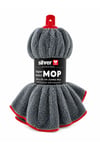 SİLVER HOME Ekstra Kalın ve Büyük Kıl Tüy Toplayan Süper Emici Mikrofiber Yedek Mop Ucu 2'li