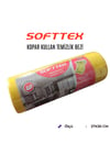 Softtex Rulo Temizlik Bezi 27x30 Cm 15 Kesimli - Sarı - 5'li