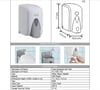 Vialli F5B Manuel Köpük Sabun Dispenser 500 Ml