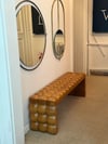 Baklava Ahşap Ceviz Bench