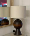 Ceviz Japandi Lamp