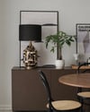 Grealish Lamp Brownie Kahverengi Seramik Abajur 