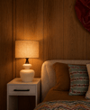 Krem Chimpanzee Lamp