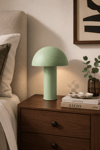 Mint Mushroom Lamp