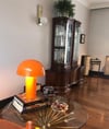 Orange Mushroom Lamp
