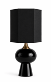 Siyah Japandi Lamp