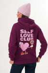 Kadın Arkası Baskılı Kapüşonlu Üç İplik Sweatshirt  255389 -