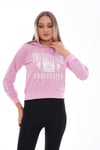Kadın Baskı Detaylı Kapüşonlu Sweatshirt 245224 -