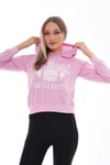 Kadın Baskı Detaylı Kapüşonlu Sweatshirt 245224 -