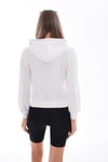 Kadın Baskı Detaylı Kapüşonlu Sweatshirt 245224 -