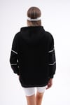 Kadın Baskı Detaylı Kapüşonlu Üç İplik Sweatshirt 245130 -
