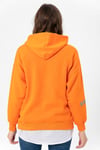 Kadın Baskı Detaylı Kapüşonlu Üç İplik Oversize Sweatshirt 235007 -