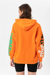 Kadın Baskı Detaylı Kapüşonlu Üç İplik Oversize Sweatshirt 235006 -