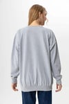 Kadın Baskı Detaylı Oversize Sweatshirt