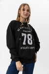 Kadın Baskı Detaylı Oversize Sweatshirt