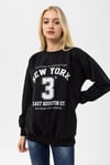 Kadın Baskı Detaylı Sweatshirt