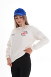 Kadın Baskı Detaylı Üç İplik Sweatshirt 245362 -