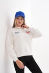Kadın Baskı Detaylı Üç İplik Sweatshirt 245362 -