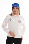 Kadın Baskı Detaylı Üç İplik Sweatshirt 245362 -