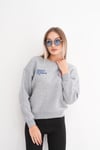 Kadın Baskı Detaylı Üç İplik Sweatshirt 245362 -