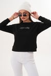 Kadın Baskılı İki İplik Sweatshirt 255329 -