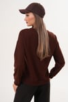 Kadın Baskılı İki İplik Sweatshirt 255329 -