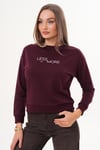 Kadın Baskılı İki İplik Sweatshirt 255329 -