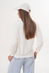 Kadın Baskılı Üç İplik Sweatshirt 255324 -