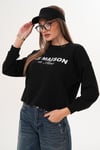 Kadın Baskılı Üç İplik Sweatshirt 255321 -
