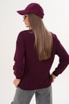 Kadın Baskılı Üç İplik Sweatshirt 255321 -