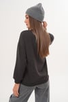 Kadın Baskılı Üç İplik Sweatshirt 255321 -