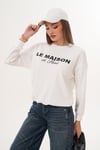 Kadın Baskılı Üç İplik Sweatshirt 255321 -