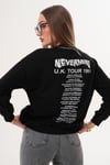Kadın Baskılı Üç İplik Sweatshirt 255325 -