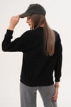 Kadın Baskılı Üç İplik Sweatshirt 255320 -