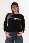 Kadın Baskılı Üç İplik Sweatshirt 255321 -
