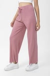 Kadın Beli Lastikli İspanyol Paça Kaşkorse Pantolon 240072 -