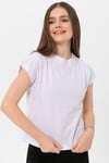 Kadın Bisiklet Yaka Basic T-Shirt