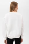 Kadın Bisiklet Yaka Oversize Sweatshirt
