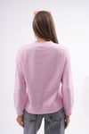 Kadın Bisiklet Yaka Selanik Örme Sweatshirt 255010 -