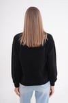 Kadın Bisiklet Yaka Selanik Örme Sweatshirt 255010 -